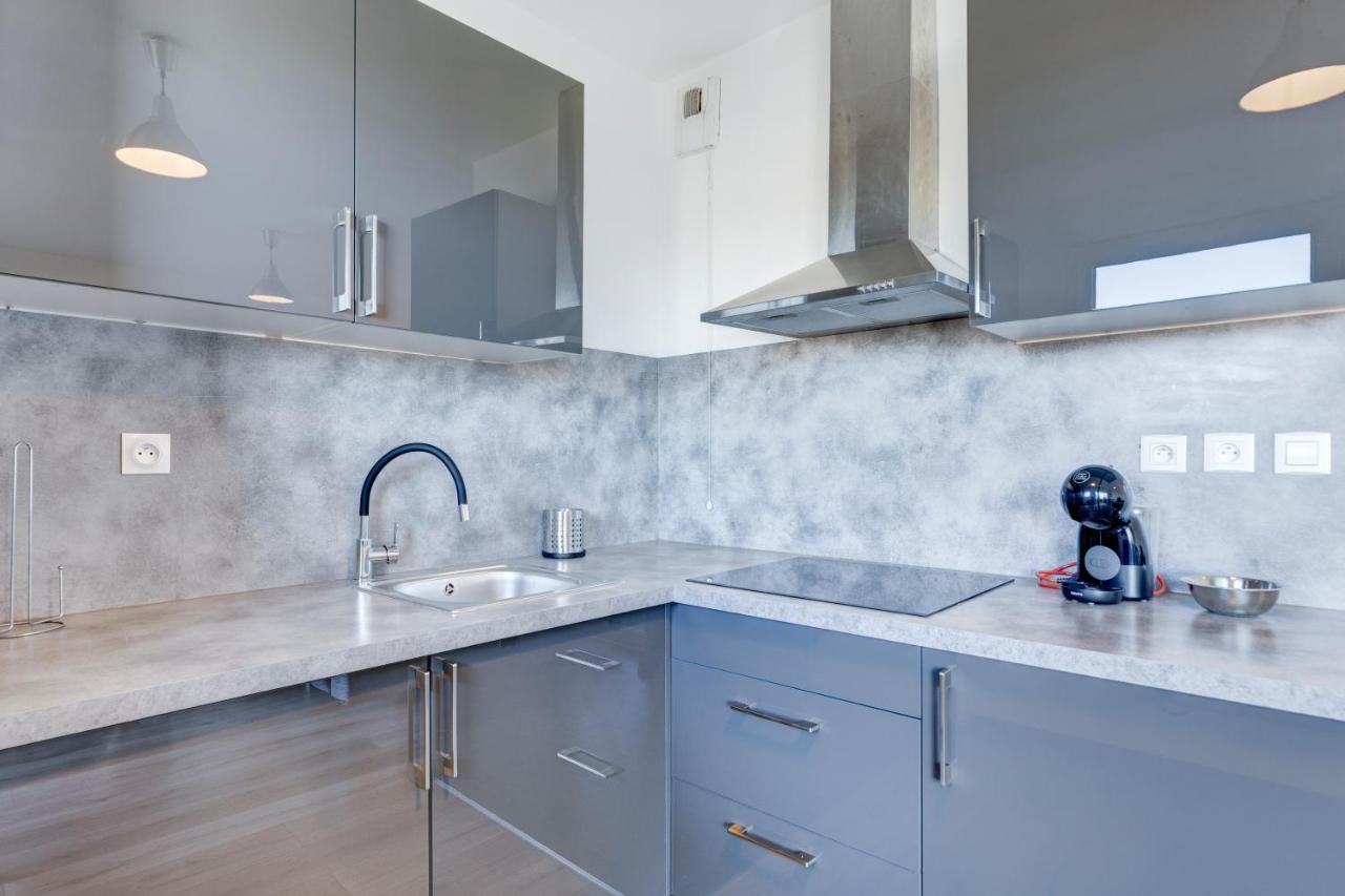 Apartament Viva Leman- Hypercentre - Vue Panoramique- Parking - Wifi Thonon-les-Bains Zewnętrze zdjęcie